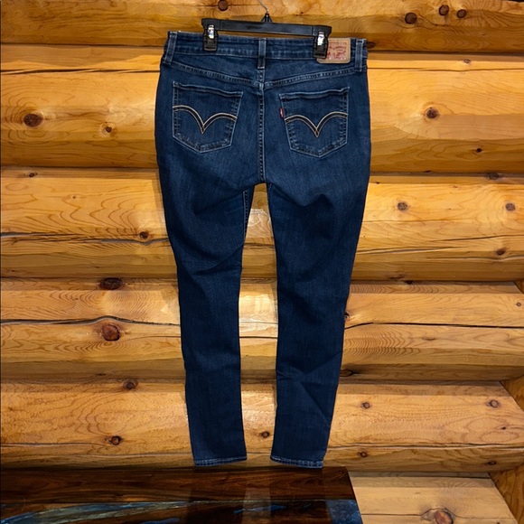 Levi’s GUC 535 Mid-Rise Super Skinny Jeans Size 31 in Medium Indigo Wash - Picture 12 of 14